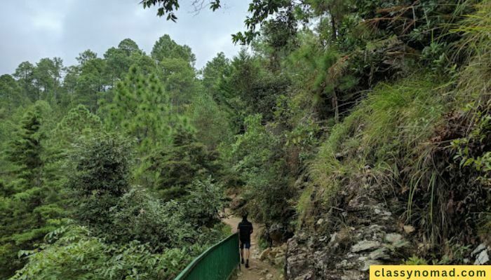 way to Bhalu Gaad Waterfalls