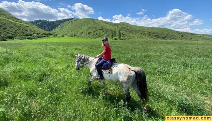  A Superb Horse Riding in Chon Kemin Valley