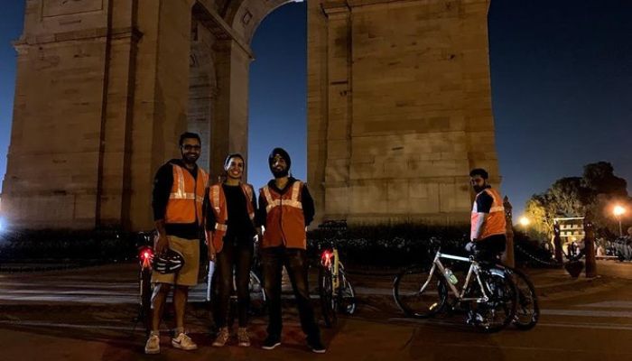 Delhi Starry Night Cycling Tour