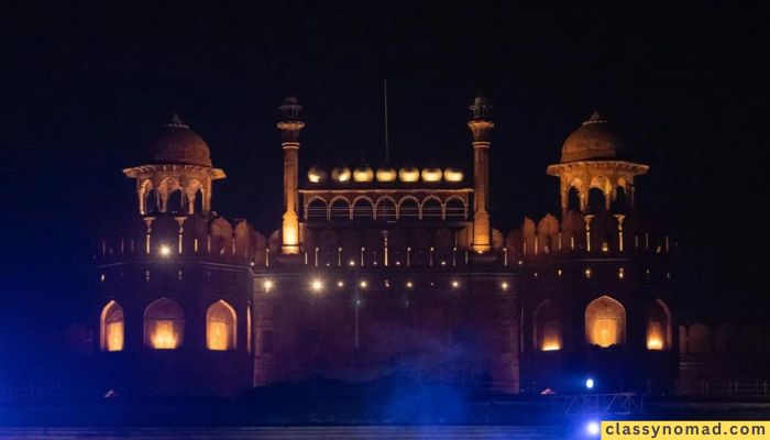 Light Show at Red Fort